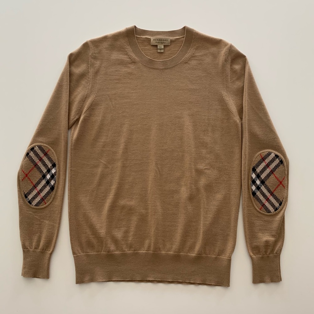 Burberry Nova Check Accent Sweater